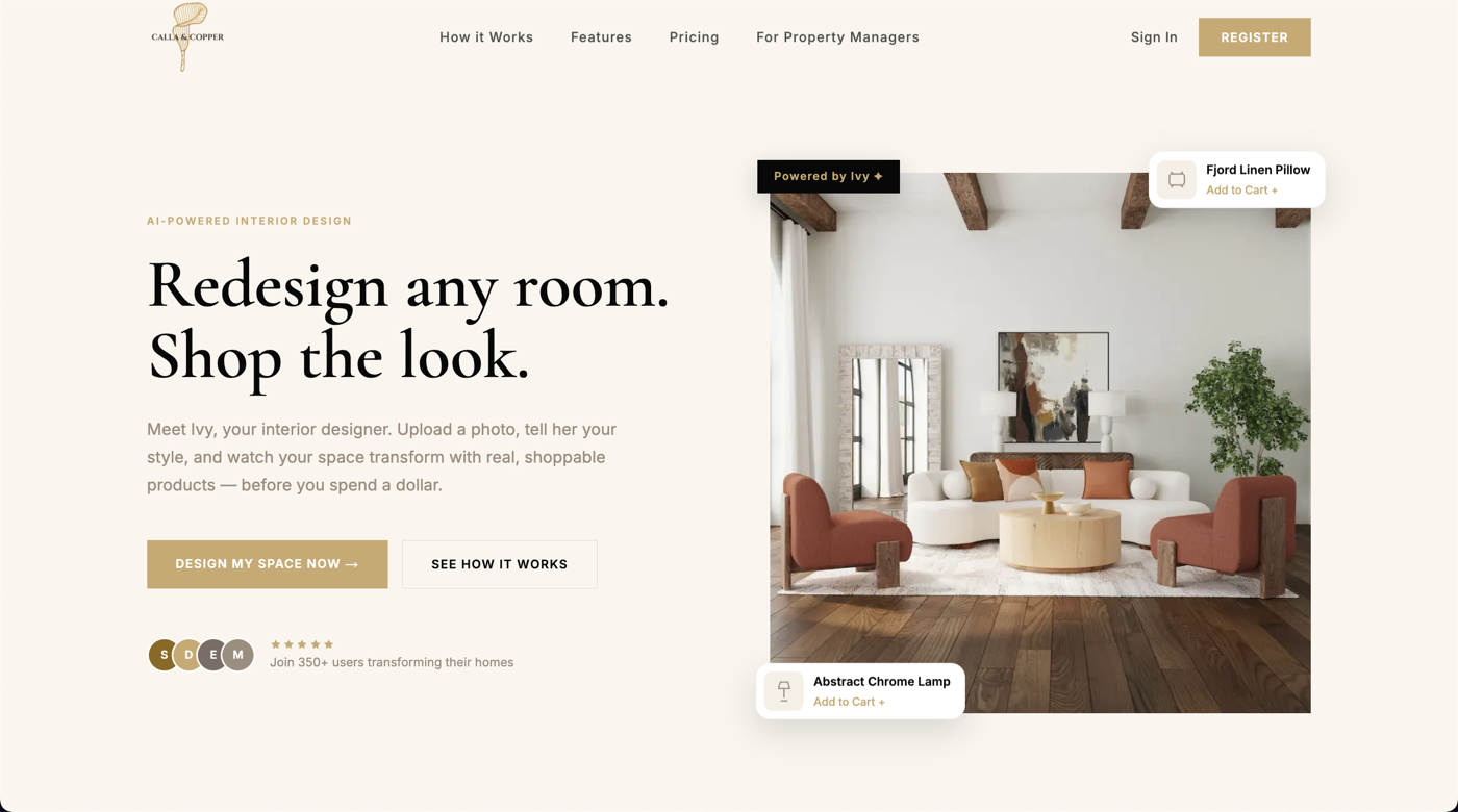 Calla & Copper